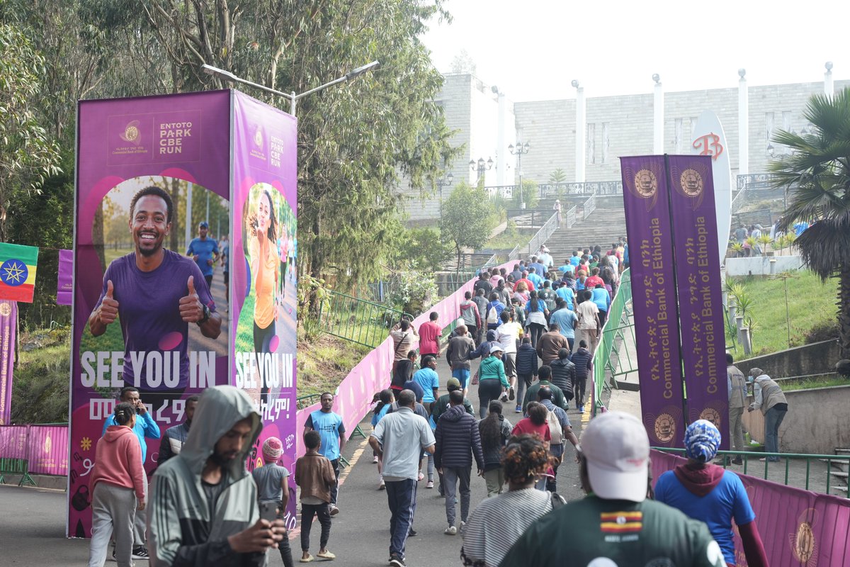UgandaMFA's tweet photo. 🇺🇬🤝🇪🇹-From the legendary Ethiopian highlands to Uganda's breathtaking Rwenzori Mountains, today's activation at @EPark showcased how sport connects people and promotes tourism beyond borders. Sports diplomacy is more than competition it creates opportunities for tourism, investment, cultural exchange, and regional integration." Ms. Daphine Teddy Nyanduli during today's Rwenzori Marathon activation at Entoto Park, 🏔️🏃‍♂️🇺🇬 #ECD #PearlOfAfrica #RwenzoriMarathon #SportsTourism #VisitUganda #RwenzoriMarathon