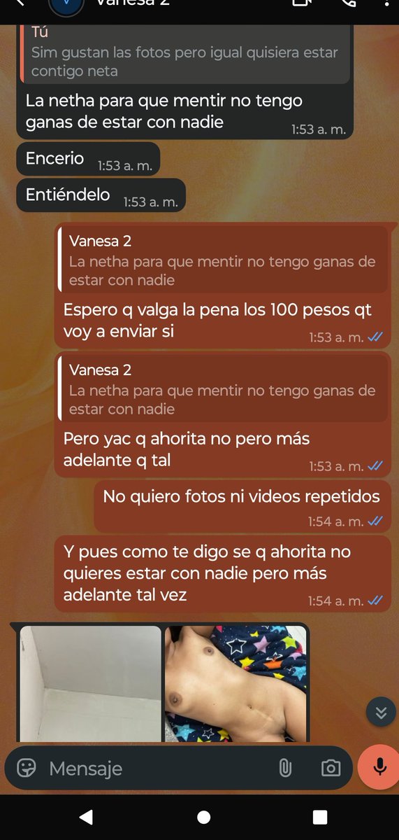 genesisvan10058's tweet photo. Banda una prima me está cobrando por cojer 700 pesos tiren para y les subo el vídeo https://t.co/p2gMMvDp4b