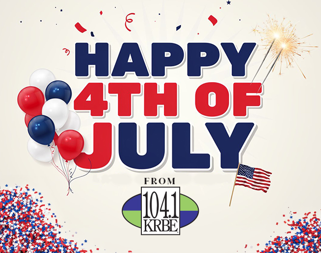 krbe's tweet photo. Happy Fourth of July! πΊπΈβ¨
Cheers to 250, America! π₯³
#KRBE #July4th https://t.co/1ukizdVh8U