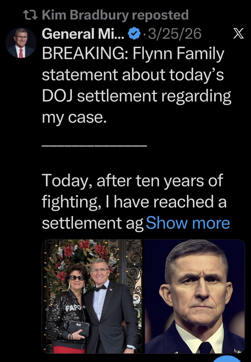 ericgarland's tweet photo. @BiggerTruth @KimBradbur38205 Funny how accounts might like Iran and Mike Flynn simultaneously https://t.co/bdubuuybhs