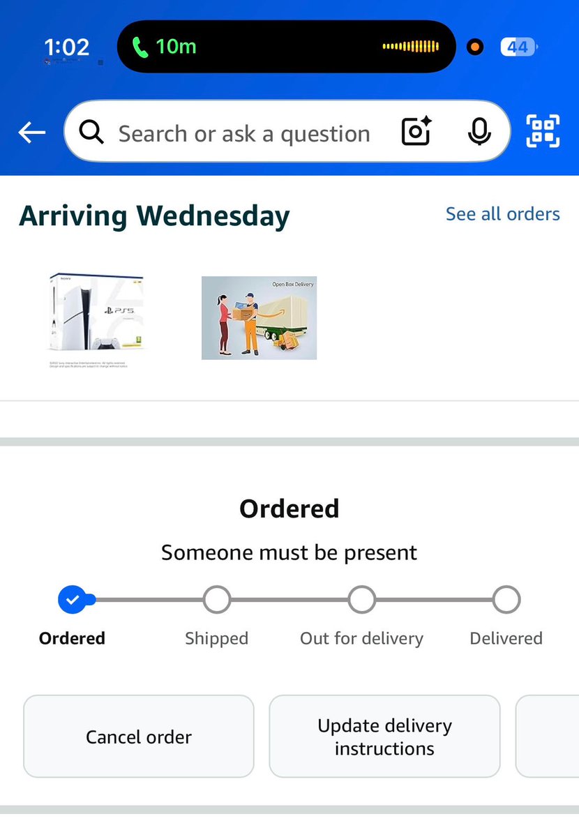 ZeekeOff's tweet photo. Just ordered the one product thats always out of stock 🤣🤣

the @Sony ps5

Huge thanks to @amazonIN for restocking it for just 2 minutes

Now its time to stream daily on @YouTube until #gta6 arrives and build an awesome community i just need your support❤️

Love you all❤️❤️ https://t.co/FHeC5WT0Ht