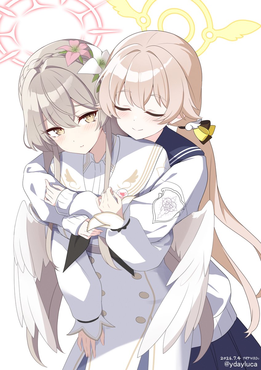 ydayluca's tweet photo. #桐藤ナギサ生誕祭2026
ヒフミさん…ありがとうございます…//// https://t.co/H2qkxW5ZXp