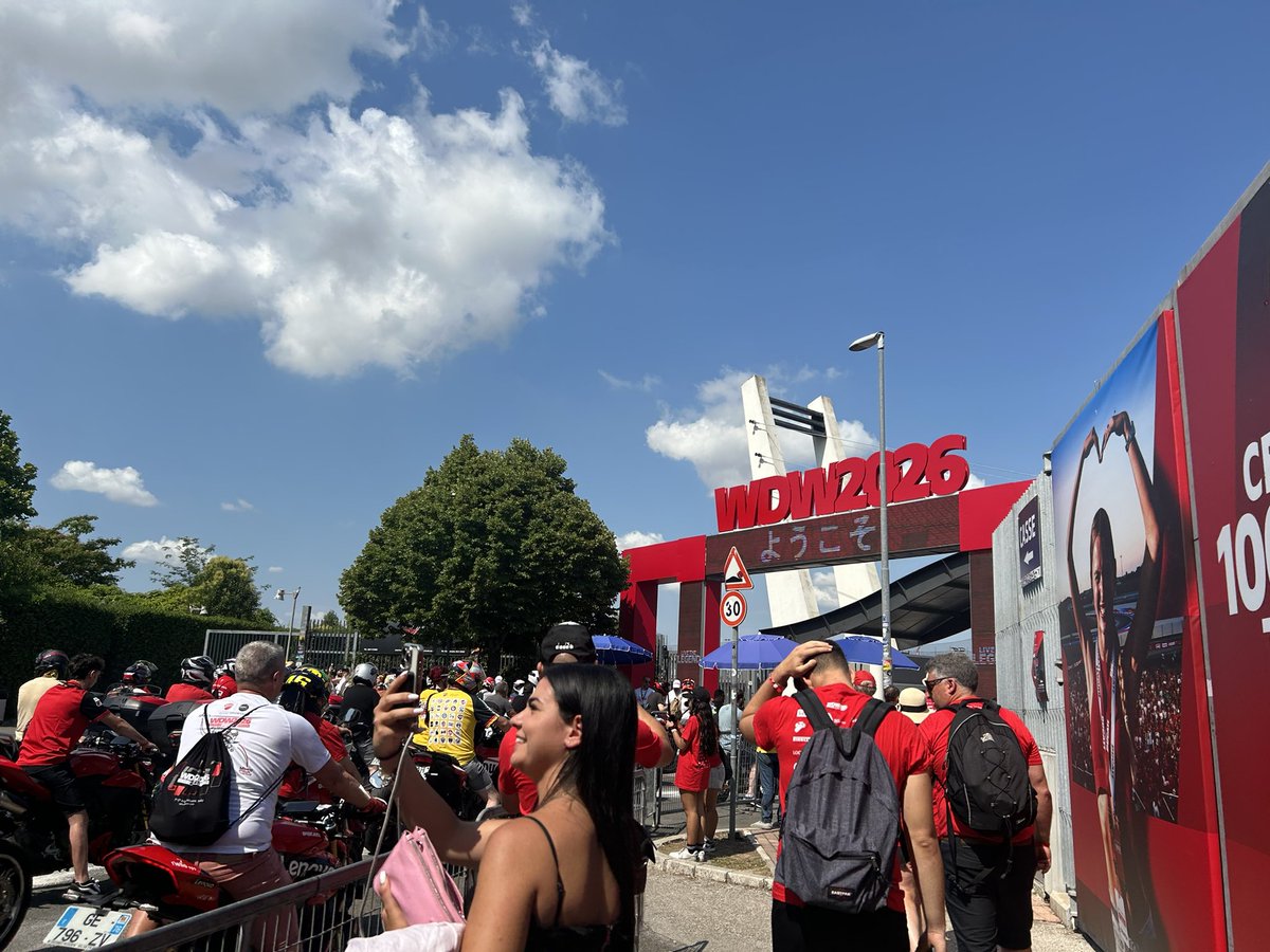 redbullmylife's tweet photo. 規模がほんとすごいね。
最高の思い出になった🇮🇹

#WDW2026 #100th #worldducatiweek https://t.co/ZxXKiZjpUS