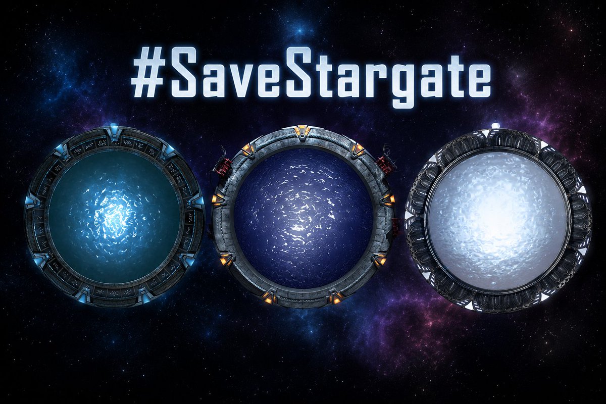 stargatelost's tweet photo. @PrimeVideo You mispelled SG #SaveStargate https://t.co/topHDa3XCF