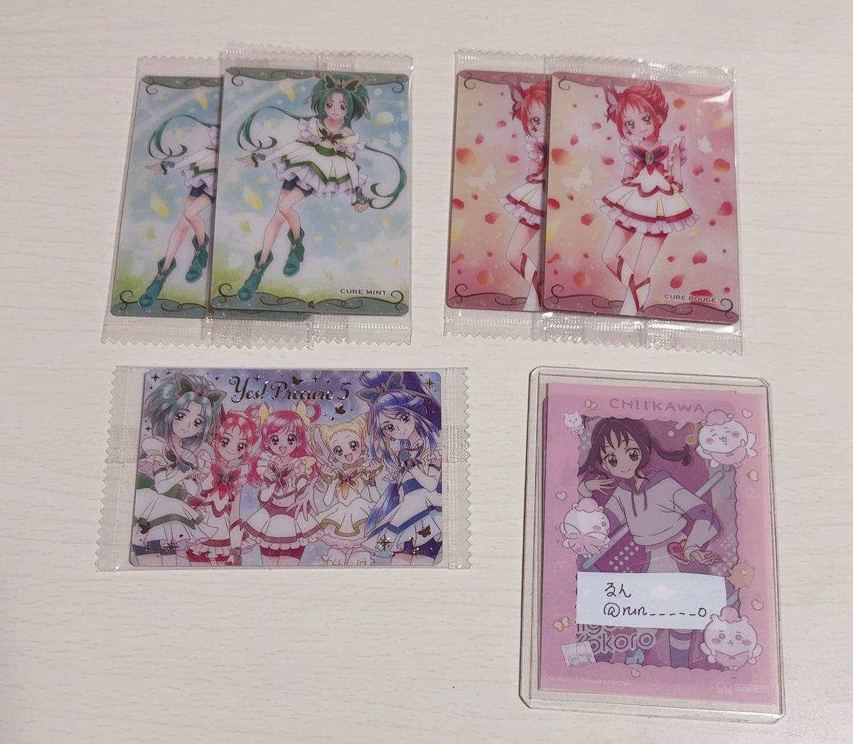 run_____o's tweet photo. 【交換】

プリキュア ウエハース 13

求:ミスティックHR プリズムHRミスティックN

譲:画像のもの

検索からでもお気軽にお声かけください(⋆ᴗ͈ˬᴗ͈)” https://t.co/6tfofbbRHn