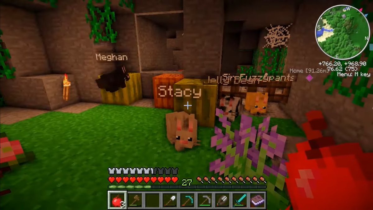 BABYPEGAC0RN's tweet photo. ldshadowlady made a bunny cave in her newest video and suddenly i was a kid again watching her make a bunny cave in her newest shadowcraft video https://t.co/SZ1BWcbvz9