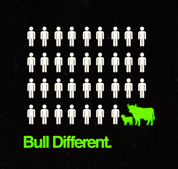 iambabyansem's tweet photo. Bull Different. https://t.co/xqFQtcvHfm