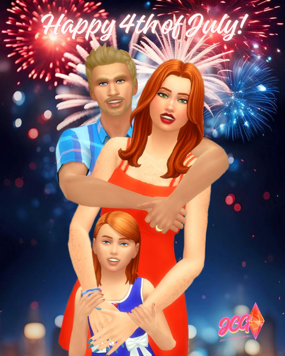 JayCamaroGirl's tweet photo. ❤️ Happy 4th of July 🤍  BG 💙
The Darling family is wishing you a Happy 4th of July🇺🇸

🎇Link🎇 https://t.co/oFZMFnm2yw

#TheSims4 #ts4 #thesims #jcg #simsbyjcg #ShowUsYourSims #JCGSpark11 #JCGSpark #4thofJuly https://t.co/LdAZrWk3ZC