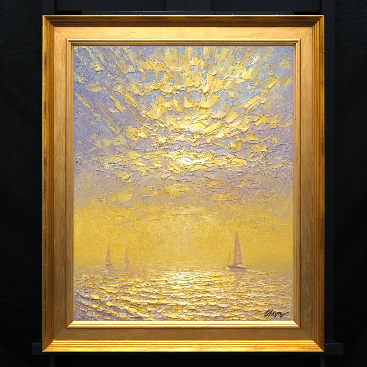 dmitry_oleyn's tweet photo. “Liquid Gold” 2026 Oil on canvas
50x40 cm. 🖼️ Available
#seapainting #impressionism #oilpainting #artcollectors #dmitryoleyn https://t.co/LP7XsRRD1X