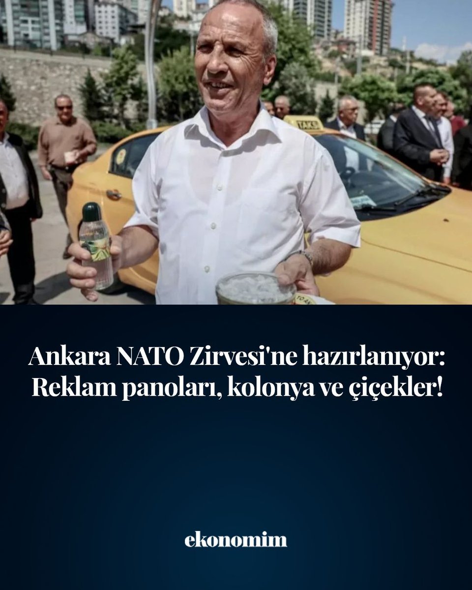 EkonomimCom's tweet photo. 📌 Ankara NATO Zirvesi'ne hazırlanıyor: Reklam panoları, kolonya ve çiçekler

➡️ Türkiye, 7-8 Temmuz'da düzenlenecek NATO Zirvesi kapsamında 32 devlet ve hükümet başkanını ağırlamaya hazırlanırken, başkent Ankara'da kapsamlı altyapı ve çevre düzenleme çalışmaları gerçekleştirildi. AFP'ye göre, hazırlıklar kentin görünümünü yenilerken, sıkı güvenlik önlemleri ve yol kapatmaları bazı esnaf ve vatandaşlar açısından ekonomik kayıplara neden oldu. 

https://t.co/veJH7cQGJS