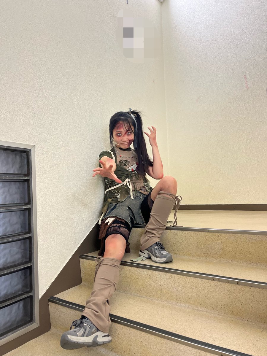 yu8_rin's tweet photo. #デレミュオブザデッド_観劇レポート

ありがとうございました！
明日も楽しみだなぁ…🫶🏻🧟‍♀️
あれ、この髪型…どこかで…😏
いっぱい飛んで、走って、踊って、明日も駆け抜けます！ https://t.co/BUztJP8zWa