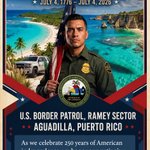 Photo by (A) Chief Patrol Agent Gerardus J. Caanen (@USBPChiefRMY)
