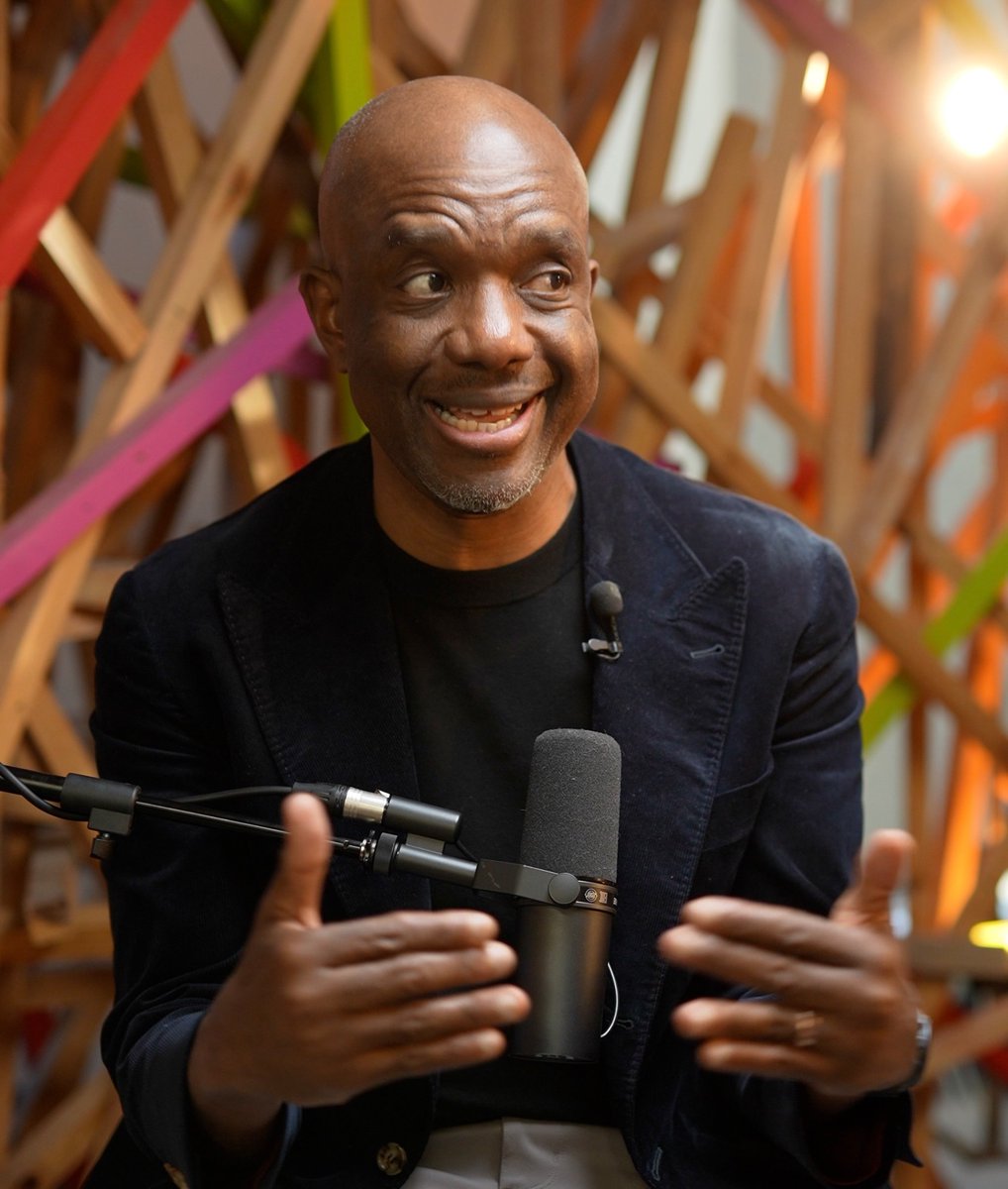 SizweMpofuWalsh's tweet photo. Next guest on @_SMWX: @Google Vice President James Manyika on AI, Africa, and the future of technology. Ayeye! 🔥 https://t.co/L83r1CkzSD