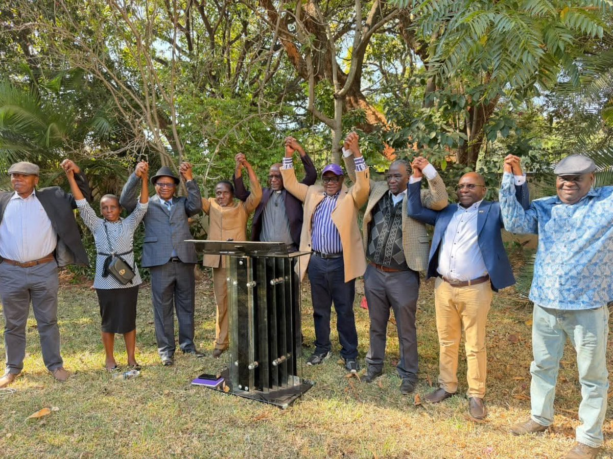 NgarivhumeJ's tweet photo. These are your leaders who will lead from the front as we call you to action, guided by Section 59 of the Zimbabwe Constitution, to stop the CAB3 2030 Nonsense! CAB3 will not happen. The 2013 Constitution will rise to life again. 

#NoTo2030Nonsense!
#NoToCAB3!
#NoToCorruption! https://t.co/UWWujPgRyf