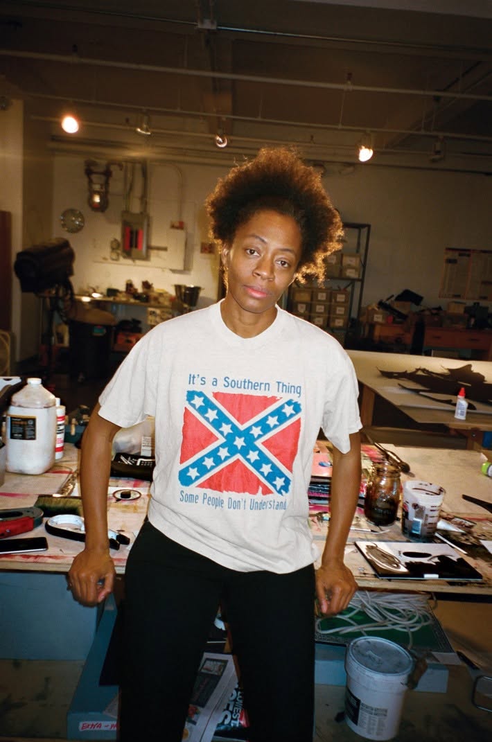 knowles_dc's tweet photo. Heritage American, artist Kara Walker. https://t.co/U0QC0UQxu5