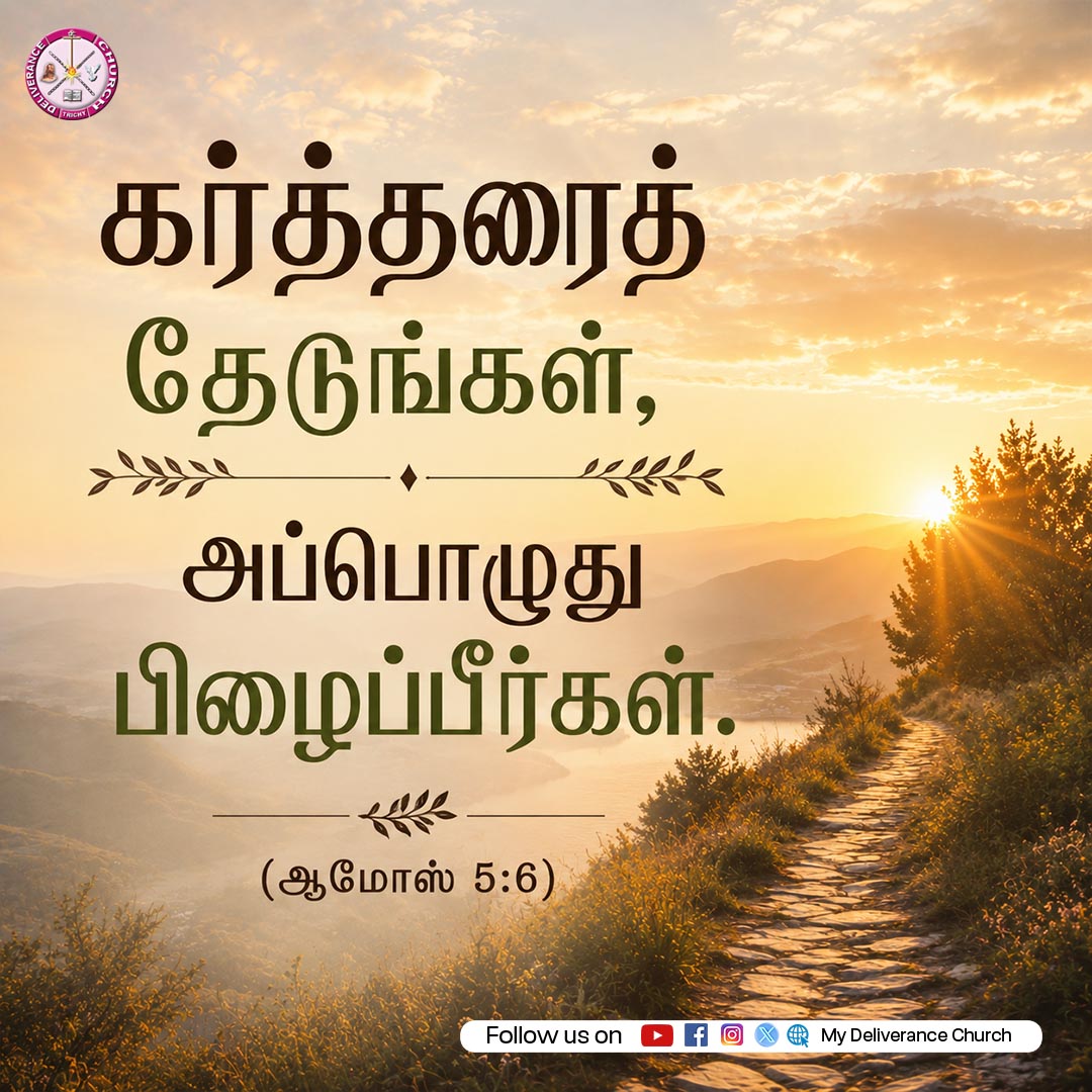 MyDeliveranceCh's tweet photo. Seek the LORD and live. Amos 5:6 #mydeliverancechurch #revjoshua #Amos56 #SeekTheLord #ChooseLife #BibleVerse #ChristianLife #FaithInGod #TrustTheLord #DailyScripture #JesusChrist #WalkByFaith #GodsMercy #HopeInChrist #KingdomLife #LiveForChrist https://t.co/vgNH6RSCeP