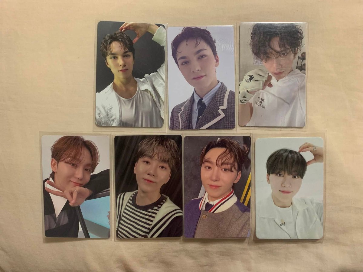 mncvil's tweet photo. 30 each (not included in ratio)

150 for all 👀 

(wts lfb ph svt qs) https://t.co/IECBtK7ggA