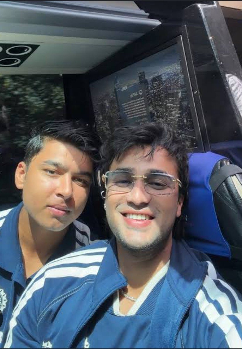 Miss13ch's tweet photo. The wait is over!
 Abhishek Sharma and Vaibhav Sooryavanshi opening together today. Get ready for fearless cricket and absolute fireworks. 🔥💥 
#INDvsENG https://t.co/vf4Fu6QgEN