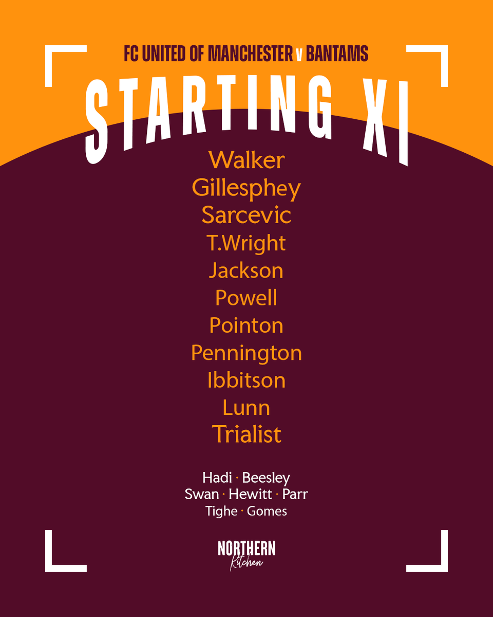 officialbantams's tweet photo. Your first-half Bantams! 👊

#BCAFC | #FCUMvBRA | @NrthrnKitchenBD https://t.co/dNR7IIUXpS