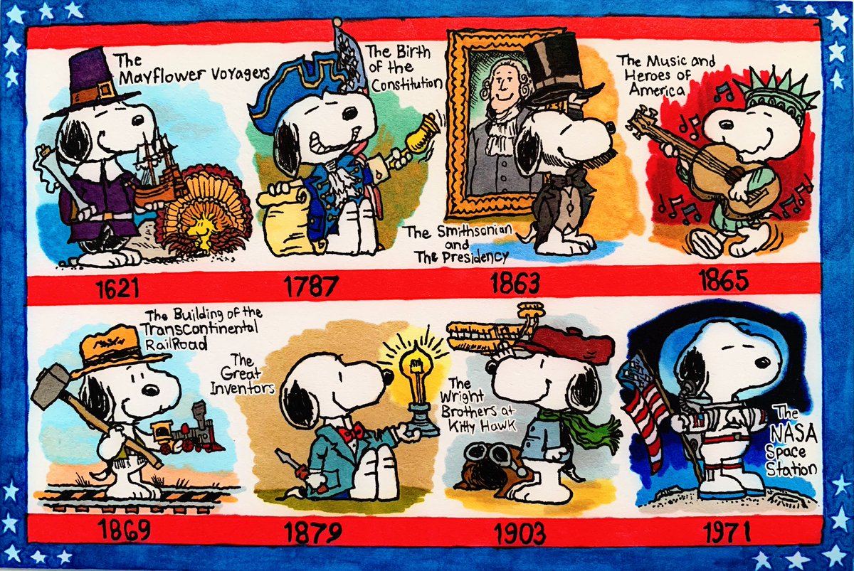duda_wilson's tweet photo. @JulieDudaLrngHR @cedarpoint @CedarpointFC @Snoopy @DailySnoopys @inswny8 Happy 250th Birthday ๐ to America ๐บ๐ธ in this timeline
#IndependenceDay #250yearsofAmerica #Timeline #Peanuts #Snoopy #CedarPoint https://t.co/sGPKx36zGf