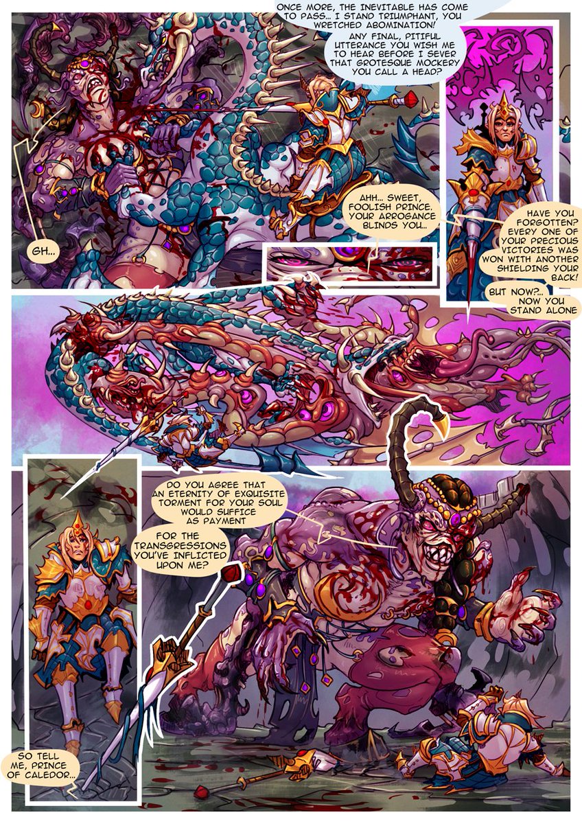 forkonatable's tweet photo. Fall of the Storm (41)                                      
Based on the mod for Warhammer 3-Total War https://t.co/wsJjesNPeI                               
Written by @Crowe64608728
Drawn by me                     
#warhammer #warhammerfantasy https://t.co/av3MXEeYKR