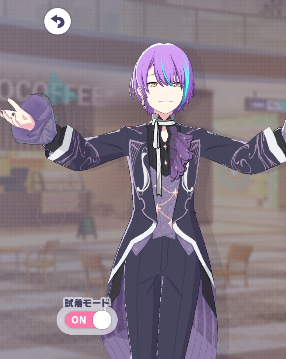 kozyake__17's tweet photo. ブルフェスとうやくんの衣装が本当に大好き過ぎるのですがお迎えできなかったので誰かとうやくん衣装をきたカラフェス類のスクショ見せてください🥹🥹 https://t.co/LPzPBDFOW3