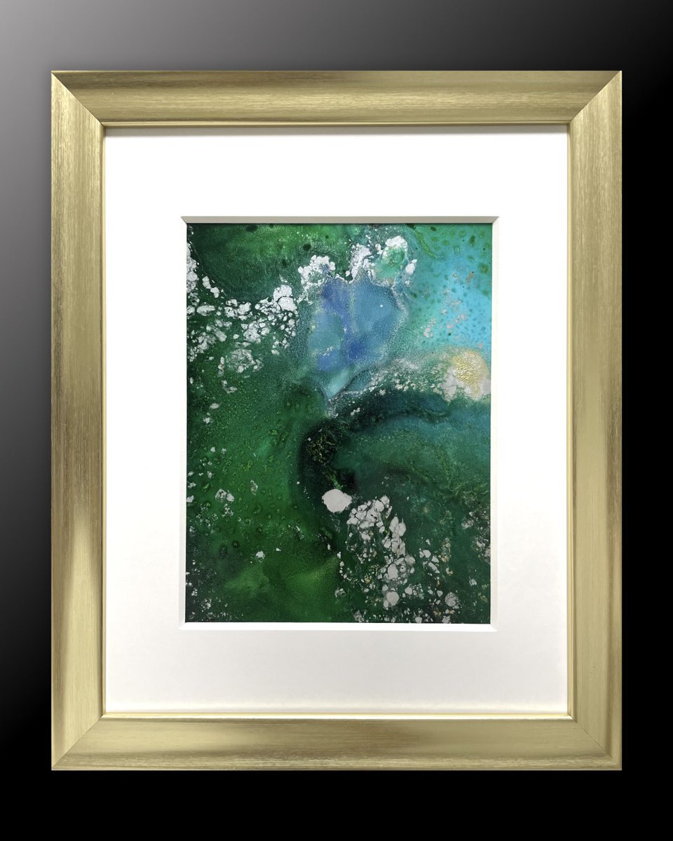 Commission work / オーダーアート 】 270×219mm Alcohol ink