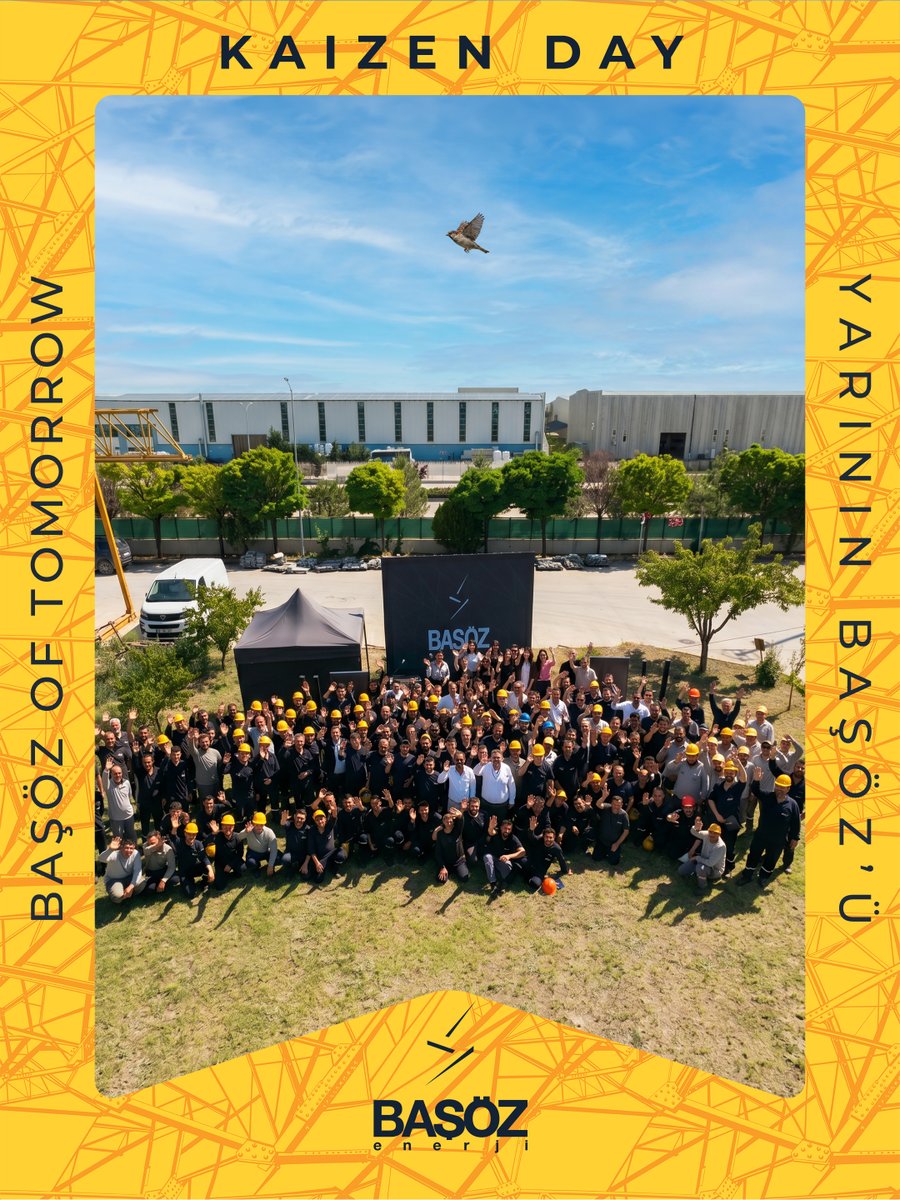 basozenerji's tweet photo. The foundation of continuous improvement is learning together. On July 1, we came together for Başöz Kaizen Day to review our processes, exchange insights, and generate new ideas for a more efficient future.

Together, we learn. Together, we grow.
#basozenerji #kaizenday https://t.co/OSeyfNtgrx