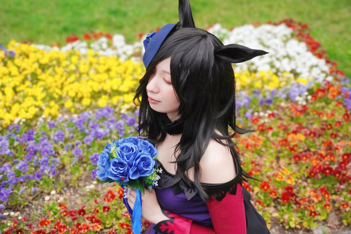 re_ni3u31's tweet photo. ⚠︎ cosplay   コスプレ ⚠︎
// ウマ娘 ┊︎ライスシャワー //

  『  誓います  大好きな人と
              ───幸せの青いバラに  』

#サツコス #サツコス2026
#umamusume #れにの貯蔵庫
#ウマ娘になってしまいました https://t.co/ppkFPHRBeu