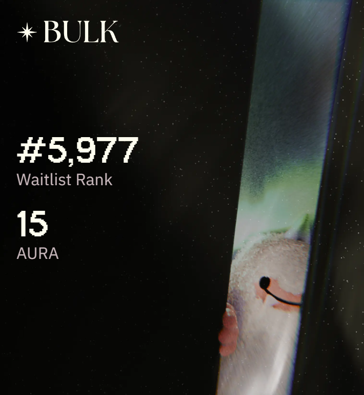 bamdad002's tweet photo. I'm #5,977 in line for @bulktrade mainnet

Deposit to try and beat me 👀 https://t.co/luMqf05ai0