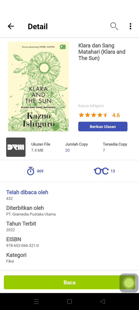 Yojuuu111's tweet photo. Kakak-kakak #booktweet #booktwt
Ada rekomendasi novel yang pakai sudut pandang non human kayak Klara and the sun ini ga? https://t.co/xQYZu6Uqme