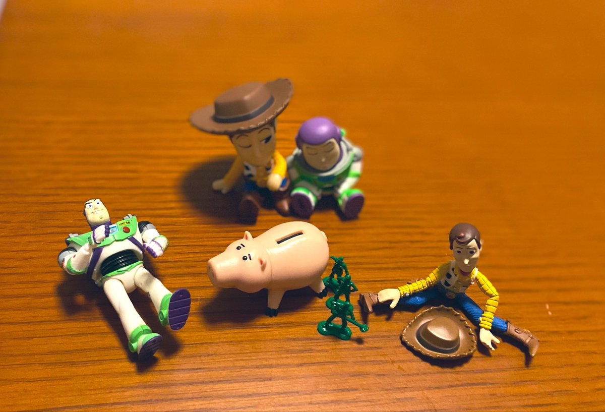 99pg09's tweet photo. トイストーリーファンのママ友さんにつられて、今日の戦利品です☆
肩トンフィギュア可愛い過ぎる☺️
ハムとウッディが被ってしまい出費が🙂‍↕️ https://t.co/8IyGwCUwZO