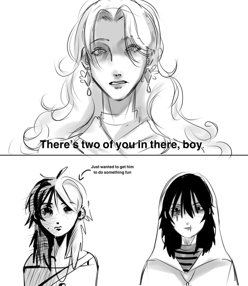Chalk2112's tweet photo. Spoilers for Cain's route for those who havent played it!! 

Anyway yes im very normal ab this update #wan2talk #w2ttwt https://t.co/0g4Fx27frN