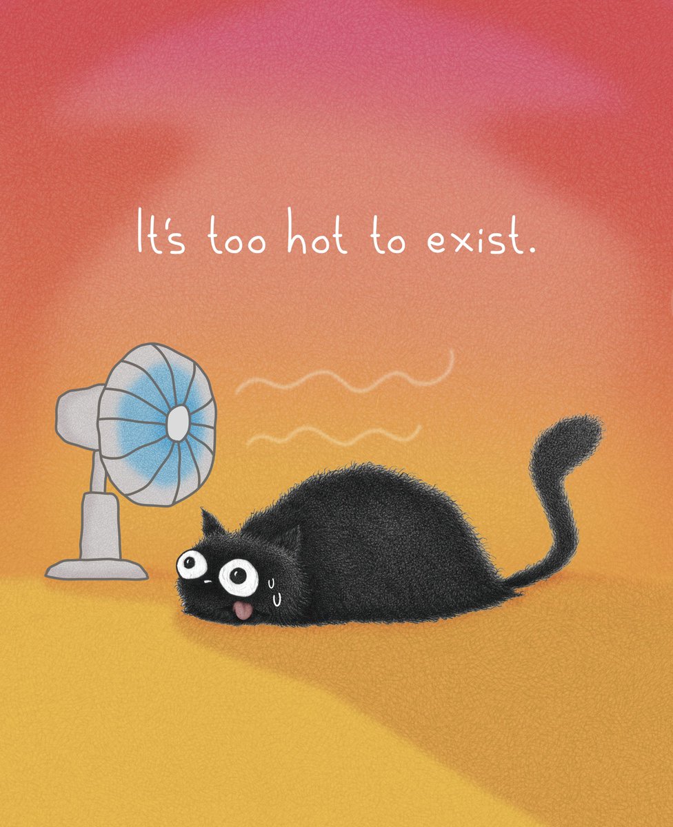 purrinink's tweet photo. If you’re also melting somewhere out there, consider this your daily dose of fan-powered emotional support. And don’t forget to stay hydrated. Happy Caturday 😽🤍 https://t.co/4dL1IfToJh
