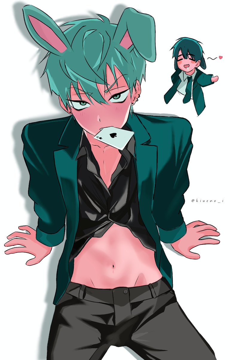 kiueno_i's tweet photo. Bunny in a suit~
#IVANTILL https://t.co/o7j4AfB5zl
