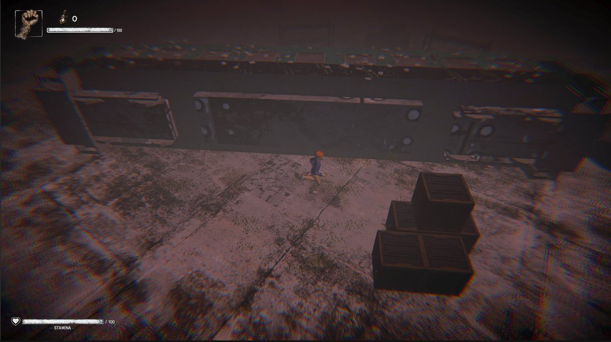 MaddoGames's tweet photo. One of the locations in my horror game.

An abandoned train factory.

#indiegame #screenshotsaturday https://t.co/RJYK8y9nOB