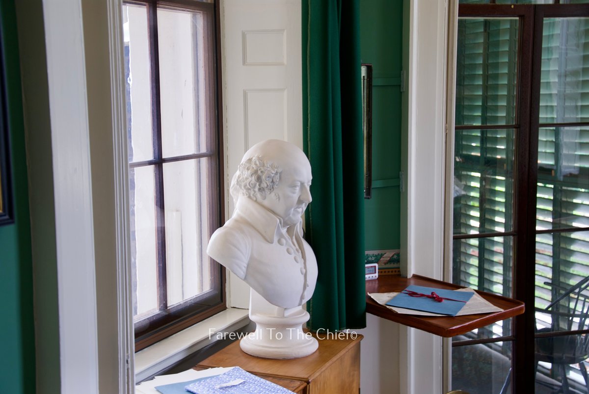 ChiefFarewell's tweet photo. March 1826, Thomas Jefferson was nearing 83 years of age. He was in poor health, having suffered from a series of ailments the past eight years. Never one to ignore the obvious, he spoke to his grandson, Thomas Jefferson Randolph, about “an event likely to occur about midsummer, say doubtingly that he might live to that time.” June, long days, and warmers temperature settled over the countryside, but the pleasure brought on by summer was absent from Monticello and its resident sage. Jefferson was in constant pain and June 24, finally and after much consideration, he consented to being seen at his home by a physician, Dr. Dunglison, who diagnosed the former President with a constricted urethra from an enlarged prostate. Jefferson was given laudanum to aide sleep. Two days later, he was confined to bed, literally situated between his bedroom and study. The next six days brought on a series of ailments: exhaustion, diarrhea, dehydration, toxemia, and uremia, to name a few. July 2 through July 4, Jefferson was locked in a stupor. Incoherent he may have been, he did manage to provide some final words; however, the words are provided by three accounts. Monday evening, July 3, Jefferson woke up, having slept most of the day. He saw his doctor and asked, “Ah! Doctor, are you still there?...Is it the fourth?” Dr. Dunglison replied, “It soon will be.” According to the Dunglison, these were the last words he heard from Jefferson. Nicholas Trist, husband of his granddaughter, reports that after Jefferson woke Monday evening and asked twice, “This is the fourth?” Trist told him it was even though he knew it wasn’t. Jefferson gave a simple, “Ah.” The third account, from his grandson (mentioned earlier), reports that waking up Monday evening, Jefferson thought it was morning, and stated he had slept all night without being disturbed. He then stated, “This is the fourth of July.” He fell back to sleep, was woken at 9PM for a dose of laudanum, but pushed back, “No, doctor, nothing more.” (If Dunglison was spoken to, he didn’t remember the words or someone else gave Jefferson the medicine or Jefferson was insensible and unaware of his surroundings.) At 4AM, Jefferson asked for his servants to be brought into his room and allegedly spoke his last words, which are lost to the historical record. Locked in sleep, Jefferson lingered through the early morning of July 4. He woke at 9AM and asked for his head to be elevated. Two hours later, his grandson took a wet sponge and pressed it to Jefferson’s mouth, “which he sucked and appeared to relish. This was the last evidence he gave of consciousness.” At 12:50 PM, having lived to see the country’s 50th anniversary of Independence, Jefferson's heart gave out.

*Today is the 200th anniversary of Jefferson's death.