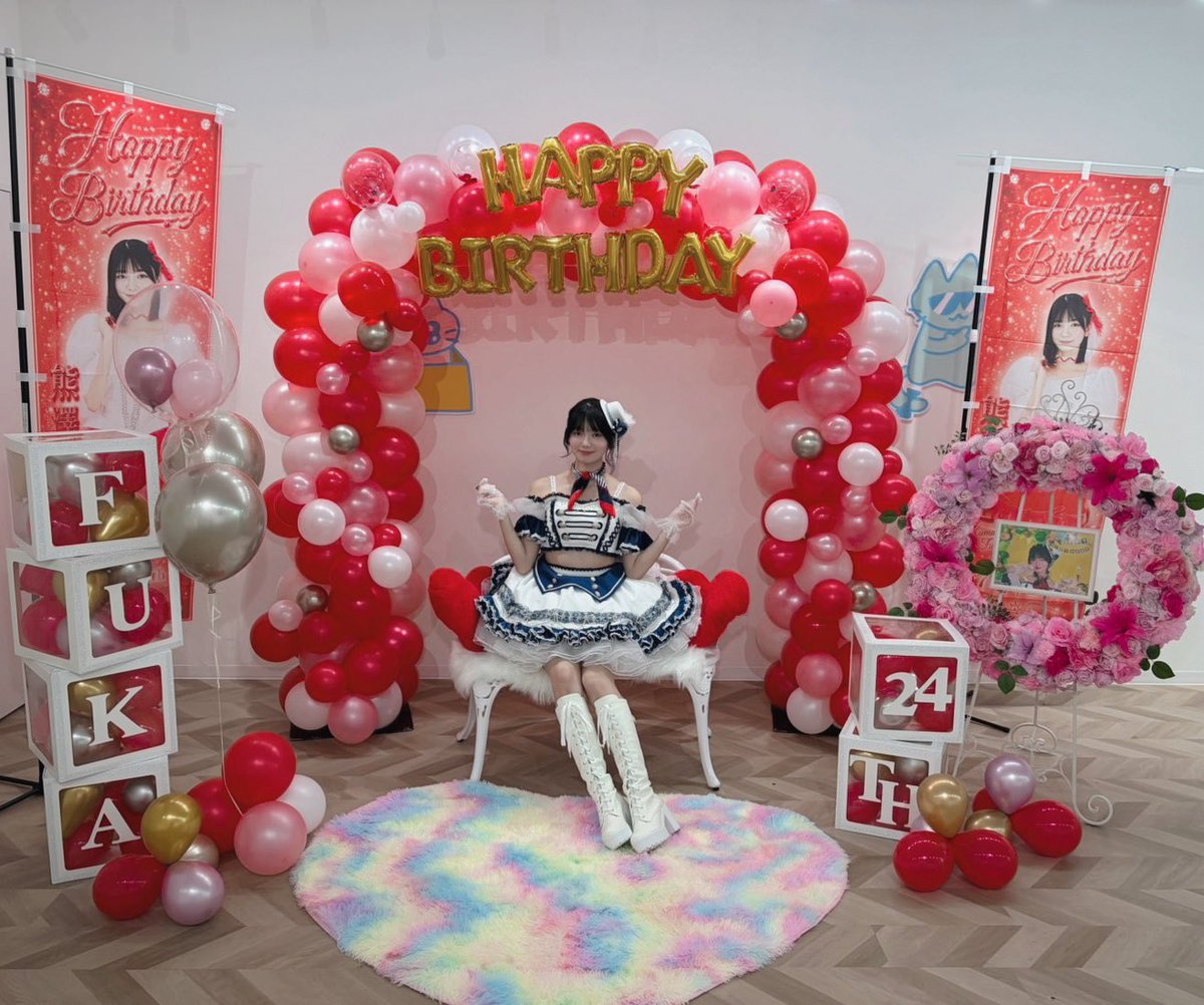Task_fuuka's tweet photo. 24歳の生誕祭有難う御座いました！🥂
とっても幸せな気持ちにしてくれて、でもみんなもそうであって欲しいなと思ってたので沢山の笑顔と皆の気持ちが聞けて嬉しかったです🎀🎶

いつもありがとう！またひとつ恩返し出来るよういっぱいキラキラします！今日も大切な時間をありがとう！❤️⚓️ https://t.co/CnakcvYFr2