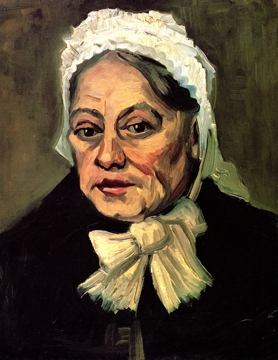 vangoghartist's tweet photo. Head of an Old Woman with White Cap The Midwife - 1885 #artbots #vangogh https://t.co/TZHHIrhVfT