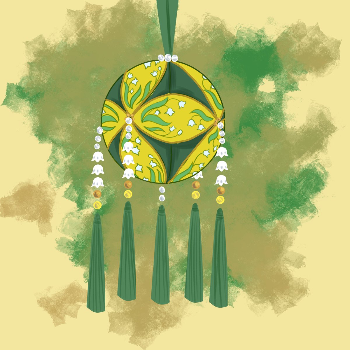 kattie_nattie's tweet photo. @yui_meeep I learned about 绣球 (embroidered ball) from LaDs and I was immediately fascinated by how they were made and the meaning behind them!

I'm not the best artist, but I had to do a quick mock up on what Valko's would look like >.<
#BringBackValko #JusticeforValko https://t.co/AaocdE5Jb7