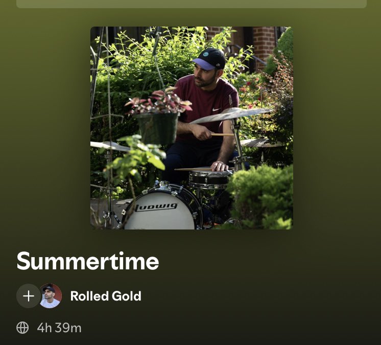 RolledGoldBeats's tweet photo. Perfect day to tap into my summertime playlist ☀️
Link in the bio 🎯

Been building my seasonal playlists since 2022 and each year I add more grooves that fit the mood

Drop some suggestions in the comments ! 

Peace &amp; have a safe weekend &amp; stay tf cool 🙏🏻✌🏼 https://t.co/wsBiLEBp3t