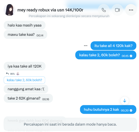 jeonabel_'s tweet photo. Hati hati sama SCAMMER dengan usn @misoasuga atau usn lain pake pakai qris ini, Ingat qris ya guys "MEI MEI, GAME BLOX" domisili Bogor 16320,  SCAM diaa. Utamakan PAKE REKBER YA TIAP TRANSAKSI APAPUN ITU, jangan modal percaya doang hiks 😭 https://t.co/YMDyWZv3Ah