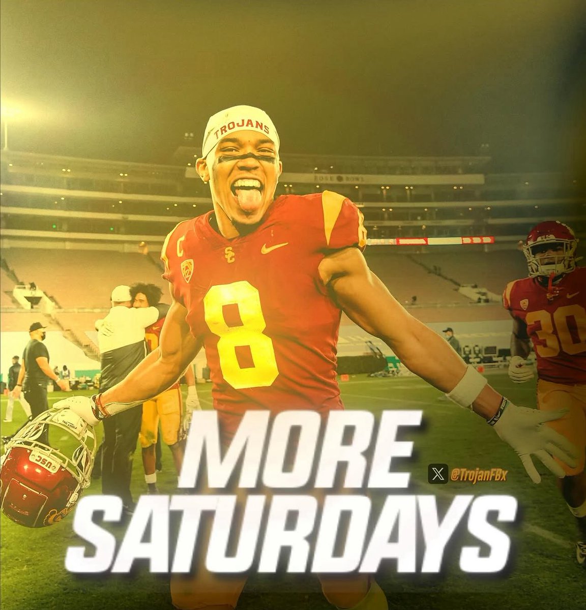 TrojanFBx's tweet photo. 8 more Saturdays until college football ⏳ https://t.co/p4ldrC1aCb