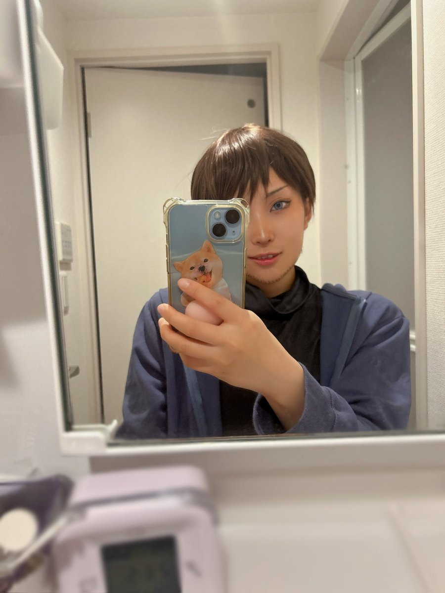 kn_pa_'s tweet photo. ⚠️Cosplay/コナン⚠️
来週のコナン併せに向けて初出しスコッチの練習したよー！なれてる？？
ももちゃん色々貸していただきありがとう🙏✨

@mmk___1012 ウイッグと衣装💕 https://t.co/4pvNKl3BNx