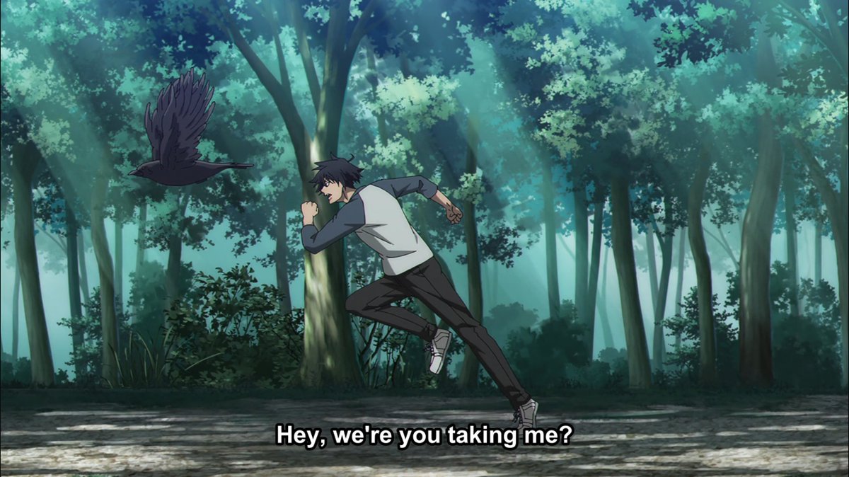 rivetdrunk's tweet photo. Nice QC, @Crunchyroll at least there's no dated slang in this one so far.

#ブラックトーチ #BlackTorch #subtitles https://t.co/Z0L8OoJpiN
