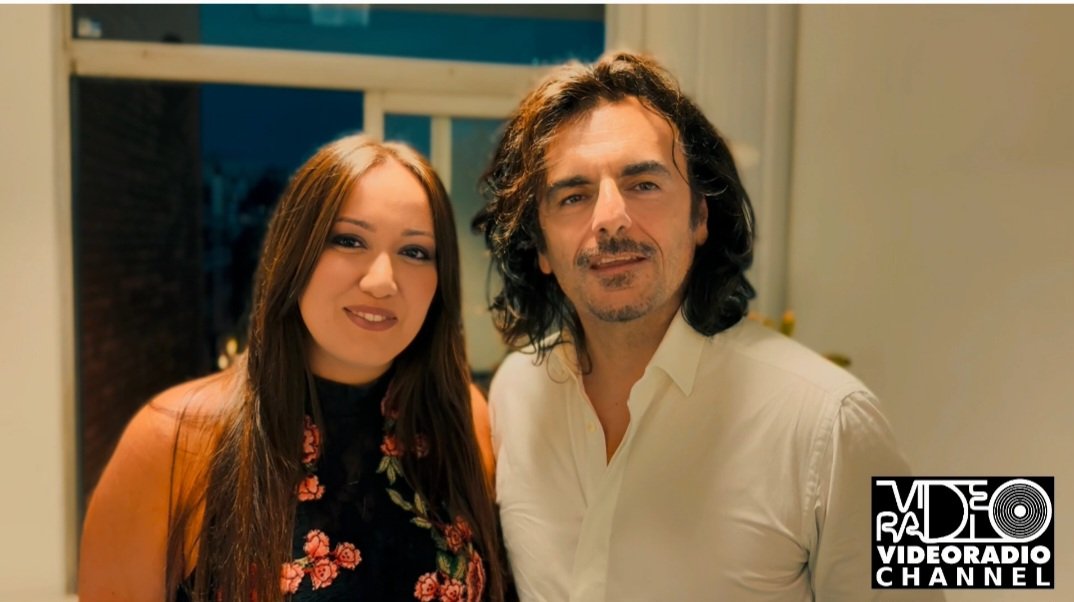 videoradioch's tweet photo. Ai microfoni di VIDEORADIO CHANNEL redazione di Roma a cura di Niccolò Carosi incontro con Davide De Marinis e Asia Santacroce in occasione del lancio del nuovo singolo L’amore è una follia. 
https://t.co/FQ4sLEYAr8 https://t.co/u62LFNEzNR