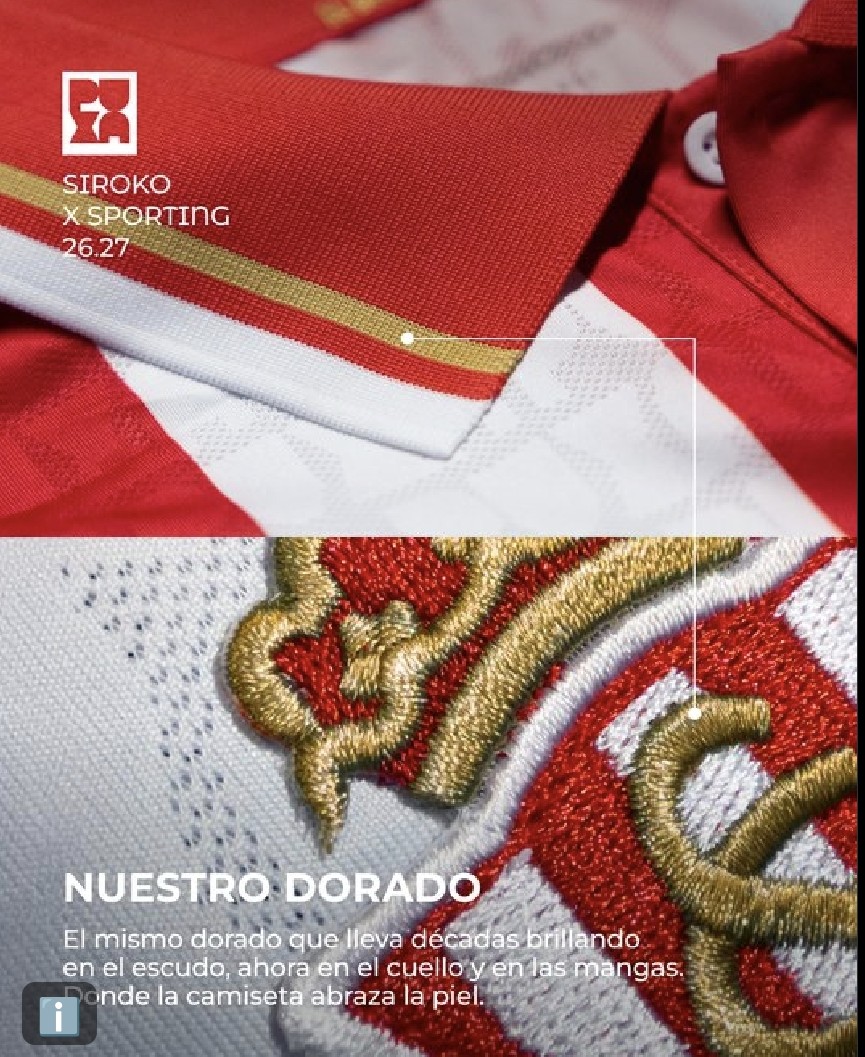 FLicoretas's tweet photo. Como sportinguista me jode que haya unos pocos acomplejados porque la camiseta presentada hoy lleva franjas doradas y lo asociaron erróneamente con la bandera de España.
¿Y si así fuera, qué pasa?
Es preciosa.
Acompeljados y analfabetos.
PUXA SPORTING 
PUXA ASTURIES
VIVA ESPAÑA https://t.co/nou2Cl0xja