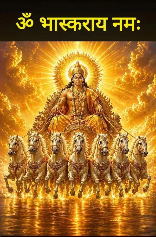 AshaParosi71604's tweet photo. 💥ॐ आदित्याय विद्महे दिवाकराय धीमहि तन्नो सूर्य: प्रचोदयात्💥
ॐ ह्रीं ह्रीं सूर्याय सहस्रकिरणराय मनोवांछित फलम् देहि देहि स्वाहा💥
💥नमः सूर्याय शान्ताय सर्वरोग निवारिणे💥
आयुरारोग्यमैश्वर्यम् देहि देव जगत्पते🥀🙏💥
🚩💥ॐ घृणिः सूर्याय नमः🙏💥#ॐ_सूर्य_देवाय_नमः 🙏💥🚩
🙏🌅 जय सूर्यदेव !! 🙏🥀🚩
🥀भगवान सूर्य देव की कृपा आप पर निरंतर बनी रहे🙏🥀