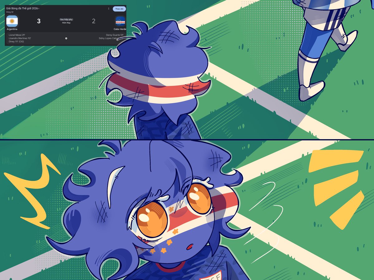Tomato_Juice15's tweet photo. I NEVER DRAW AGAIN IM CRINE  (Too tired lol)

#Countryhumans
#CountryhumansCapeVerde https://t.co/Z9CL1uN8bl