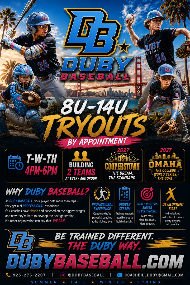 TeamGSGrind's tweet photo. 8U-14U TRYOUTS 

Roster spots are filling fast...

https://t.co/Un1l9MSW9b https://t.co/ZJVE6W9JzS